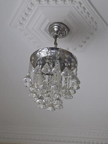 xrustal tom: Çılçıraq, 1 lampa, Xrustal — 1