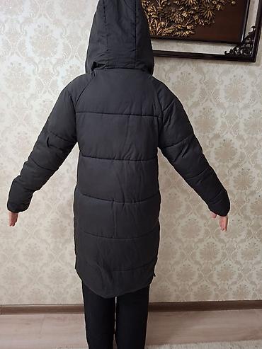 зимние брюки: Пуховик, По колено, С капюшоном, M — 3
