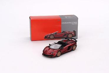 odece: Lamborghini Aventador SVJ Roadster Rosso Efesto – MiniGT 1/64 — 1