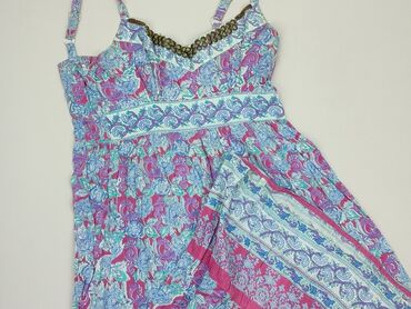 letnia sukienka midi z krótkim rękawem: Sukienka letnia S (EU 36), stan - Zadowalający