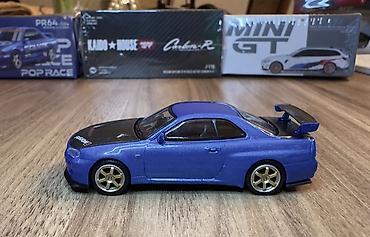 lego stranger things: Mini GT diecast model avtomobil – Nissan Skyline GT-R “Top Secret” — 2