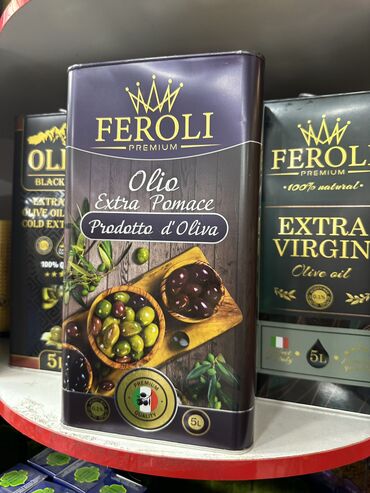 салат банка: Оливковое масло рафинированное feroli-premium*olio extra pomace