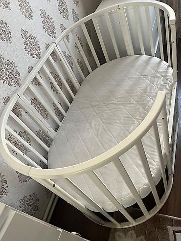 mebel satıram: Oğlan və qız üçün, İşlənmiş, Yumru, Beşik, Dəst ilə, Matras ilə, Yellənmə mexanizmi ilə — 1