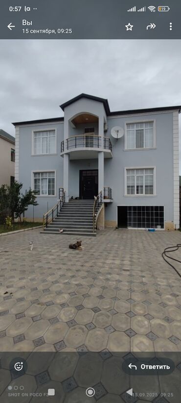 Həyət evləri və villaların satışı: Satış üçün 2 mərtəbəli+zirzəmili müstəqil ev - Ümumi görünüş: Ön — 8