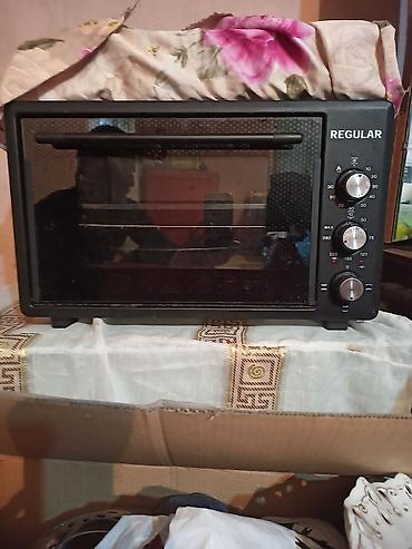mini pec: REGULAR mini soba/elektrik bişirici - Kompakt stolüstü dizayn, şüşə — 1