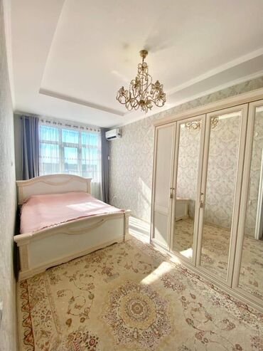 1 комнатные квартира в аренду: 3 бөлмө, 82 кв. м, Элитка, 6 кабат, Евроремонт