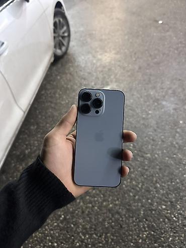 islenmis qaz sobasi: IPhone 13 Pro, Sierra Blue, Face ID — 1