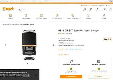 lavanda sadnice: BEST DIRECT Starly UV Insect Stopper – UV zamka za komarce i insekte — 2