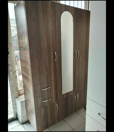 Dolablar: Yeni, Açılan, 3 qapılı Düz dolab, Qarderob, paltar dolabı, Azərbaycan — 11