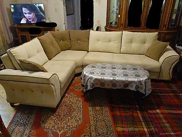 divan pufik: Künc divan, İşlənmiş, Açılan, Bazalı, Parça, Ünvana pulsuz çatdırılma — 3