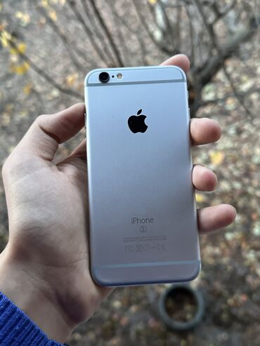 ayfon 6s plus: IPhone 6s, 16 GB, Matte Silver, Barmaq izi