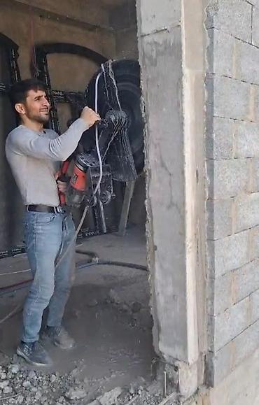 Beton işləri: Beton kəsimi və açılışların hazırlanması xidməti - Armaturlu beton — 8