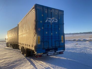 Прицепы и полуприцепы: Прицеп, Scania, Тентованный, от 12 т, Б/у