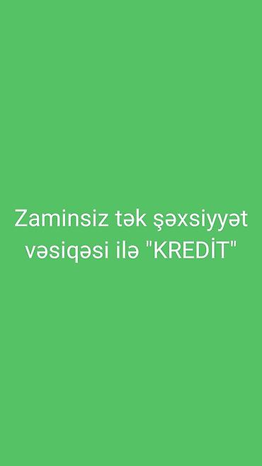 Услуги: Zaminsiz onlayn kredit xidməti - Yalnız şəxsiyyət vəsiqəsi ilə — 1