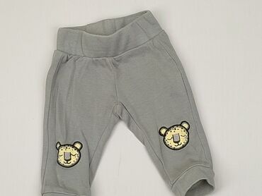 spodnie dla szczupłych chłopców: Spodnie dresowe, So cute, 0-3 m, stan - Bardzo dobry