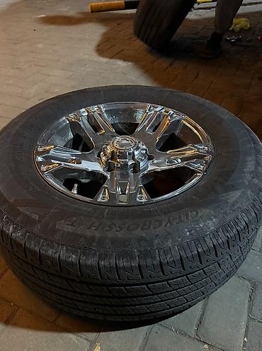 Колеса в сборе 265 / 65 / R 17, Лето, Б/у, Комплект, Внедорожные (АТ/МТ), Литые, отверстий - 6 at lalafo.kg Колеса в сборе 265 / 65 / R 17, Лето, Б/у, Комплект, Внедорожные (АТ/МТ), Литые, отверстий - 6