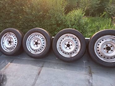 Диски: Железные Диски R 16 Honda, Комплект, отверстий - 6, Б/у