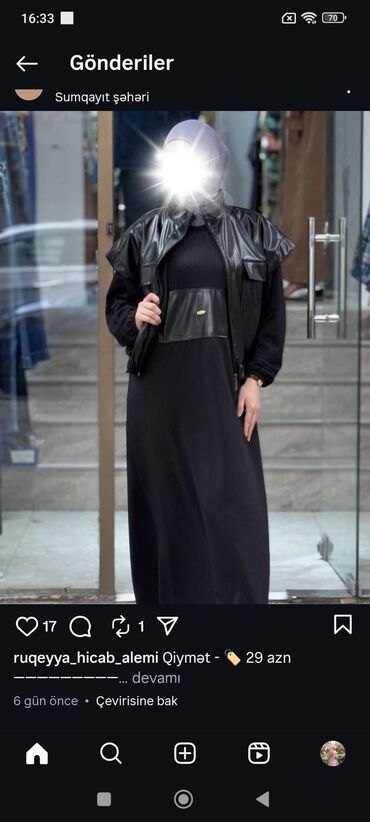 женские сумки мешок: Jilet, rəng - Qara