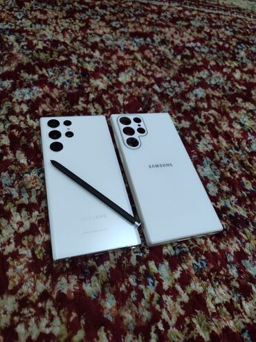 zarjadnoe samsung: Samsung Galaxy S22 Ultra, Б/у, 512 ГБ, цвет - Белый, 1 SIM