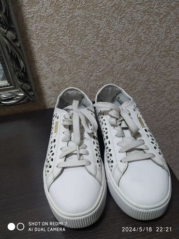 белые кроссы: Женская обувь,из качественной кожиможно для полных ног с широкими