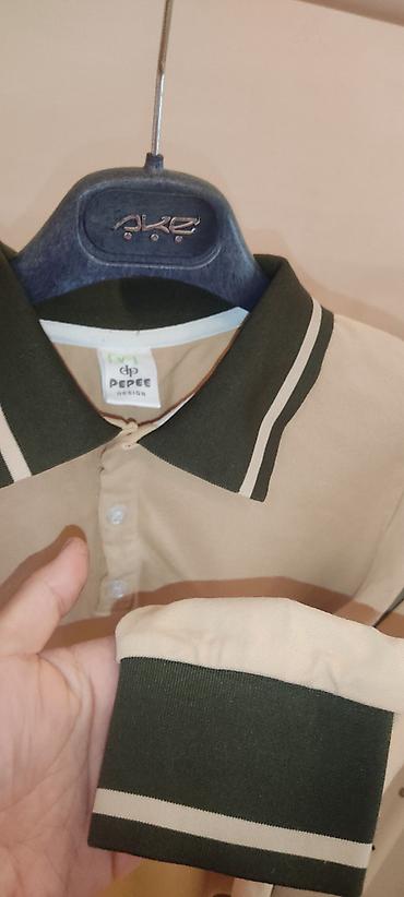 polo kurtka: Məktəbli koftası – Pepee firması - Model: uzunqollu polo - Rəng: bej — 5