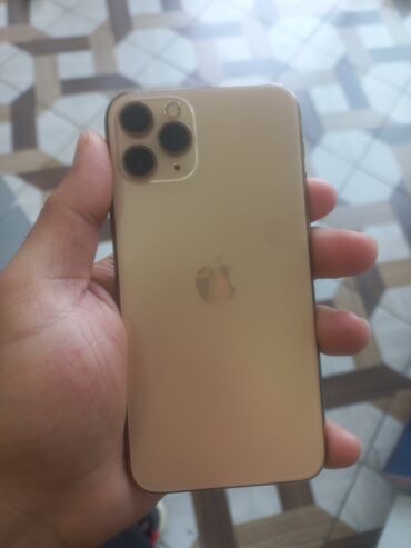 Apple iPhone: IPhone 11 Pro, 256 ГБ, Золотой, Face ID