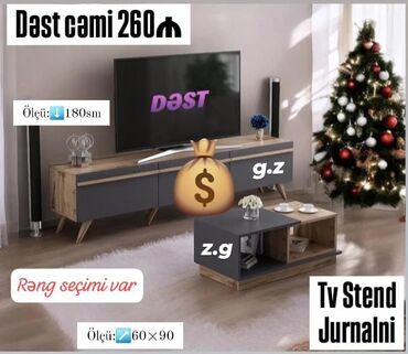 Divanlar: Jurnal masası, TV stend