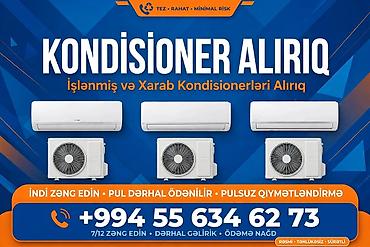 kondisioner servis: Təmir, Split kondisionerlər, Demontaj, Pulsuz diaqnostika — 1