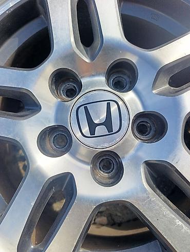 Диски: Литые Диски R 15 Honda, Комплект, отверстий - 5, Б/у — 7