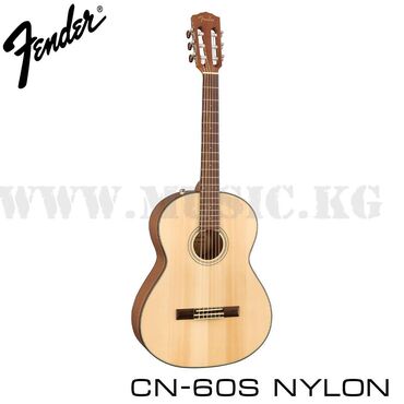 афиша концертов in Кыргызстан | ГИТАРЫ: Классическая гитара Fender CN-60S NaturalFENDER CN-60S NYLON NATURAL