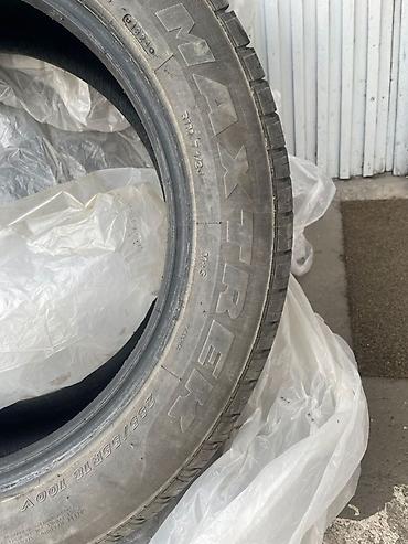 шина 235 55 r18: Шины 235 / 55 / R 18, Лето, Б/у, Комплект, Легковые, Китай, Maxtrek — 2