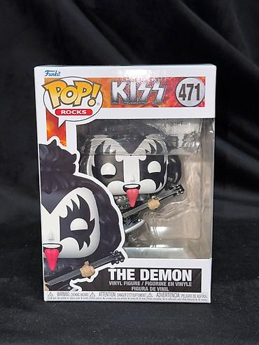 oyuncaq ev: Funko Pop! Rocks – KISS “The Demon” (№471) vinil fiqur. - Rəsmi Funko — 1