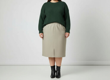 spódnice z weluru: Women`s skirt, size 5XL