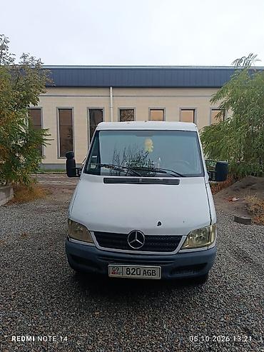 капот sprinter: Легкий грузовик, Mercedes-Benz, Б/у — 2
