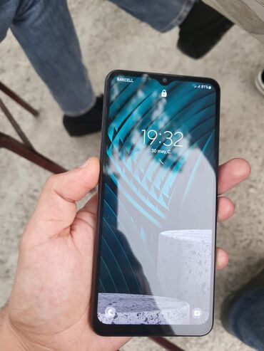 Samsung: Samsung Galaxy A12, 32 GB, rəng - Qara, Barmaq izi, Face ID