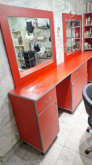 Salon, tibbi mebel: Gözəllik/saç salonu mebelləri və avadanlıqları dəsti - Vizaj və saç — 1