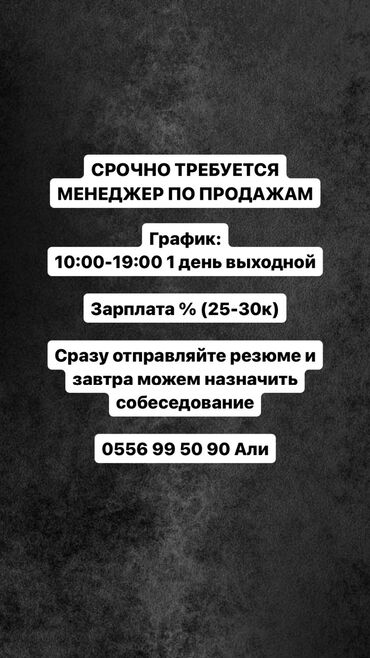 работа диспетчером в бишкеке: Менеджер по продажам. Площадь Ала-Тоо