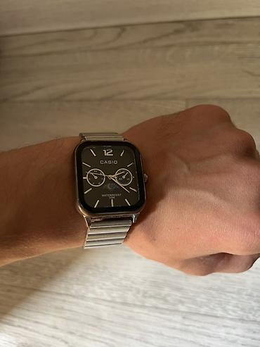 apple whatch: Наручные часы (2 модели) 1) Casio, квадратный корпус - Классический — 5