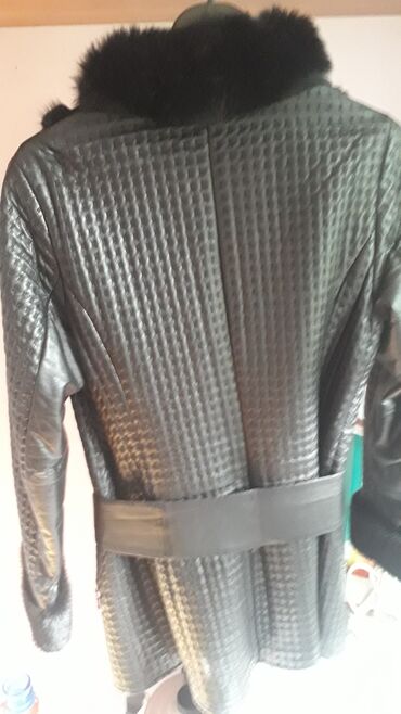 deri kurtqalar: Женская куртка L (EU 40), цвет - Черный