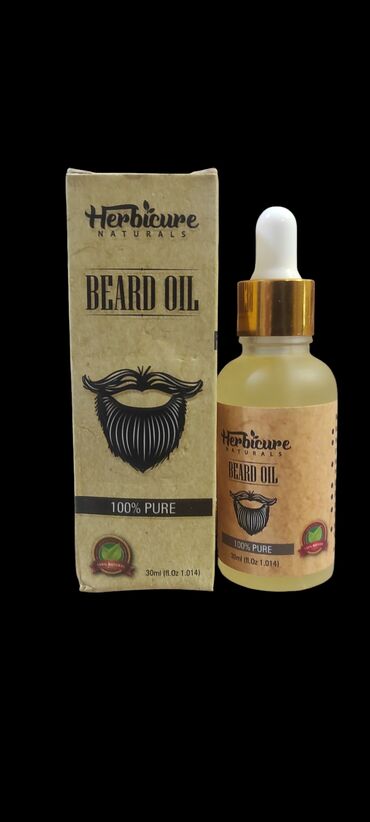Kişilər üçün kosmetika: Herbicure Naturals saqqal yağı, saqqalınızı qidalandırmaq və ona