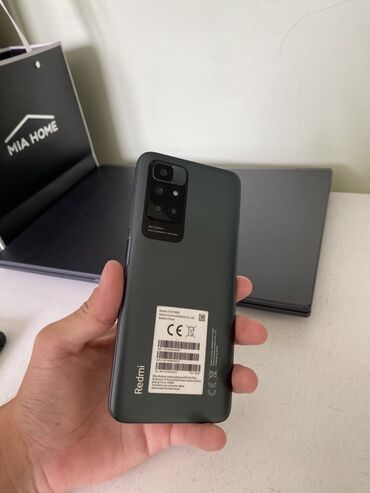 чехлы на редми нот 10: Redmi, Redmi 10, Новый, цвет - Серый, 2 SIM