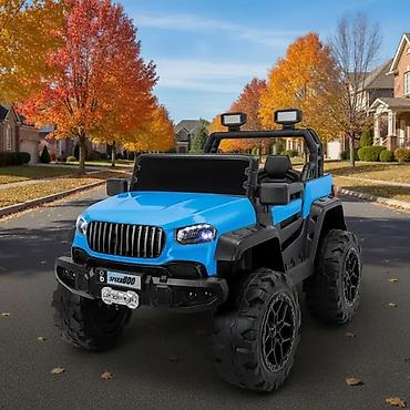 Dečiji električni automobili: Dvosed Džip na akumulator DELFINO SPEED 800 4x4 – Plavi Šifra — 10