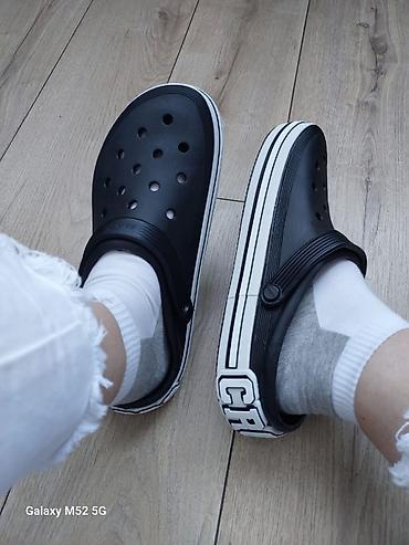 Мужские сандалии, 43, Crocs, Новый, цвет - Черный, Самовывоз