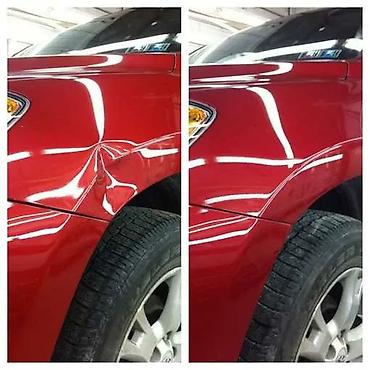 СТО, ремонт транспорта: Выпрямление вмятин без покраски pdr Кирип кеткен жерлерди краскасыз — 2