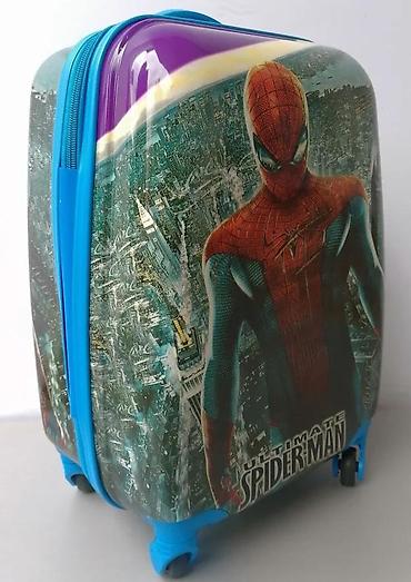 Rančevi, torbe i koferi: Dečiji set kofera – Spider‑Man motiv - Dva kofera u setu: veći kofer — 10