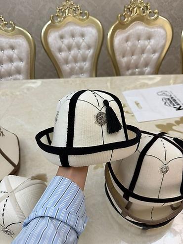 Традиционная киргизская шапка калпак (мужская). - Материал: плотный at lalafo.kg Традиционная киргизская шапка калпак (мужская). - Материал: плотный
