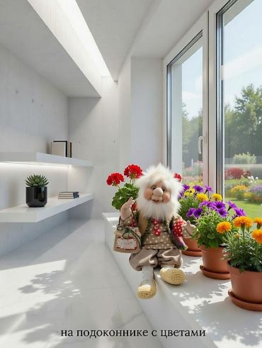 Игрушки: Домовой дедушка — интерьерная игрушка ручной работы Уникальная — 11