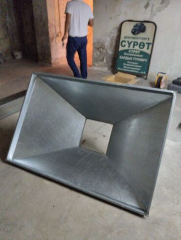 Жестяные работы: Вентиляция вытяжки — 17