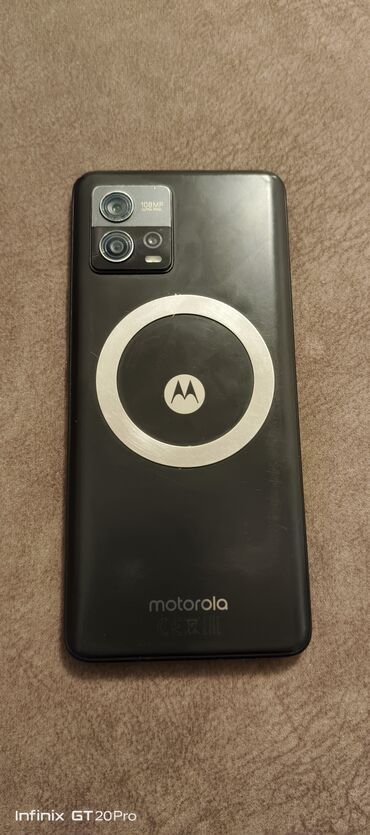 телефон fly iq4503: Motorola Moto G72, 128 GB, rəng - Qara, Barmaq izi