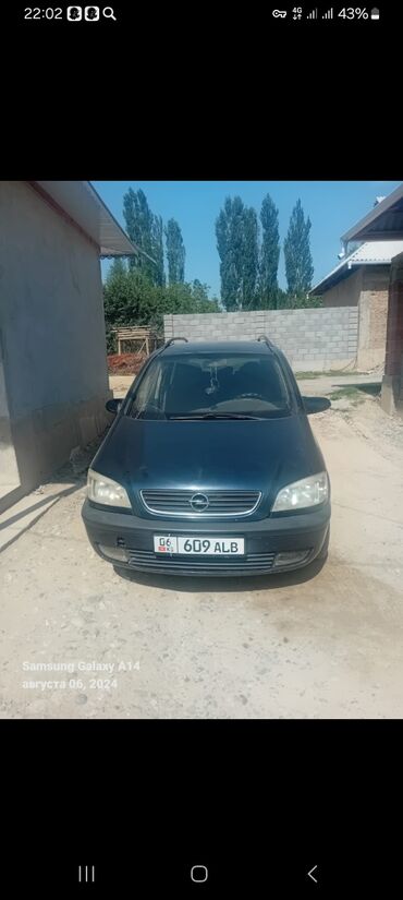 opel astra j: Opel Zafira: 2002 г., 1.8 л, Механика, Бензин, Вэн/Минивэн